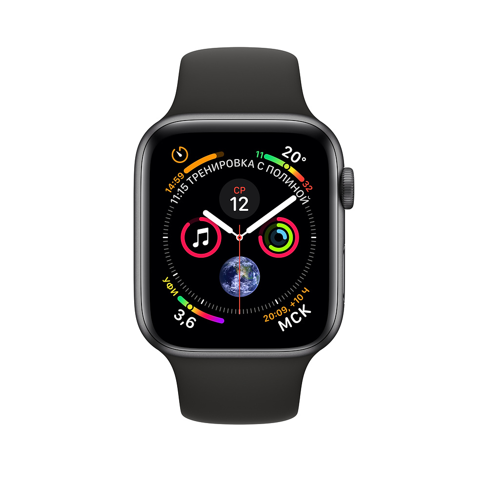 Часы Apple Watch Series 4 GPS, 44 mm (MU6D2RU/A)