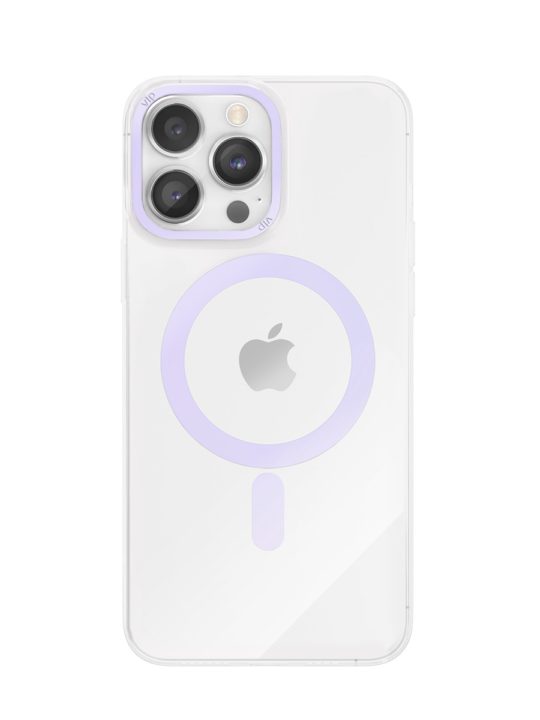 Чехол vlp Line Case with MagSafe для iPhone 14 ProMax, фиолетовый 1