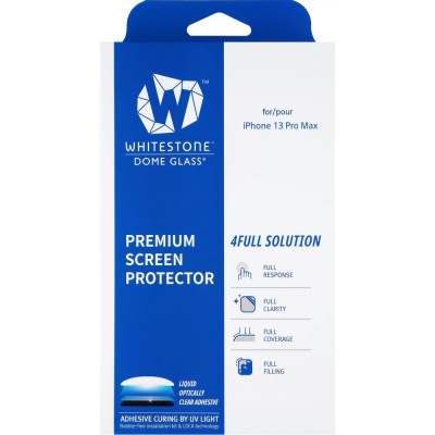 Защитное стекло Whitestone Dome glass для iPhone 13/13 Pro